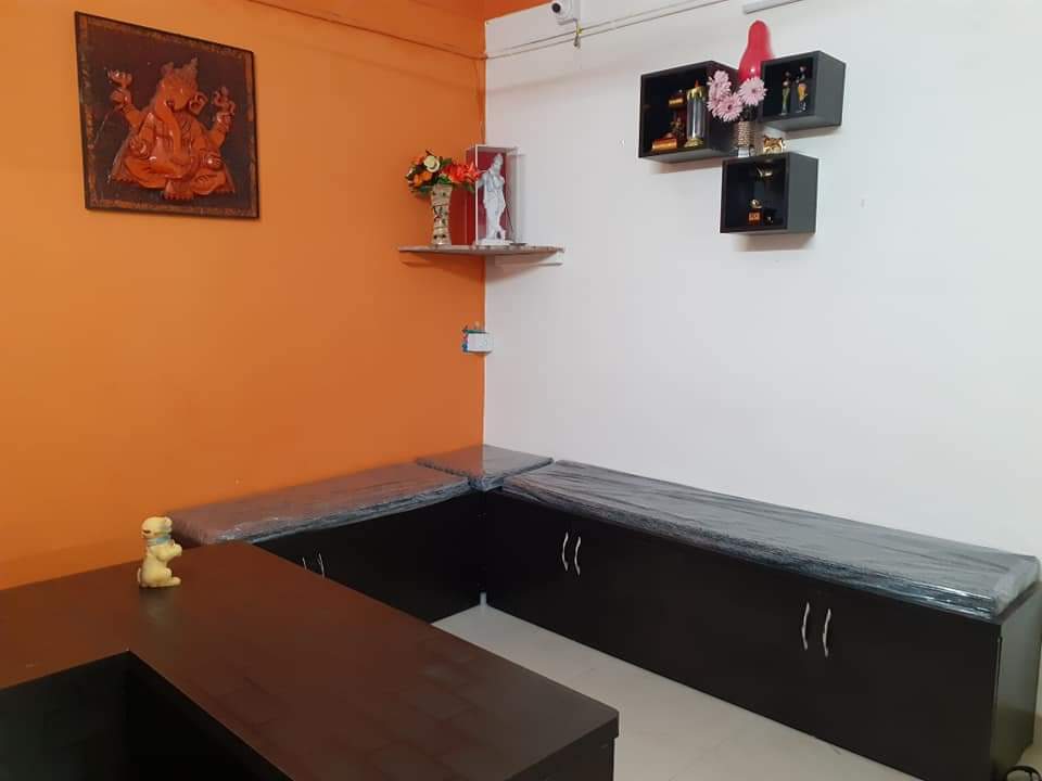 Waiting area at Silver Pearls Dental Clinic in Kothrud, Pune